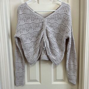 Cropped sweater